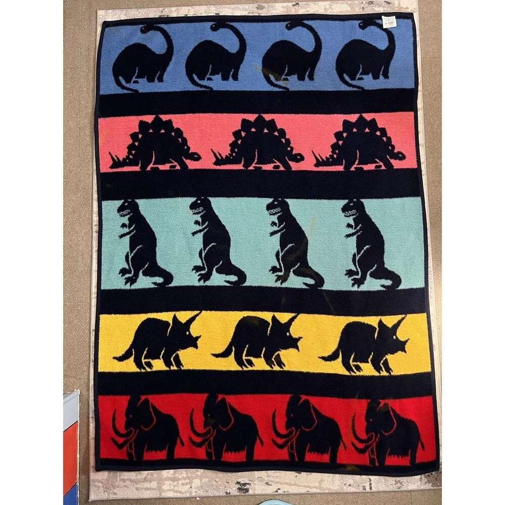 Crown Crafts Vuteks Blanket Throw 57x78